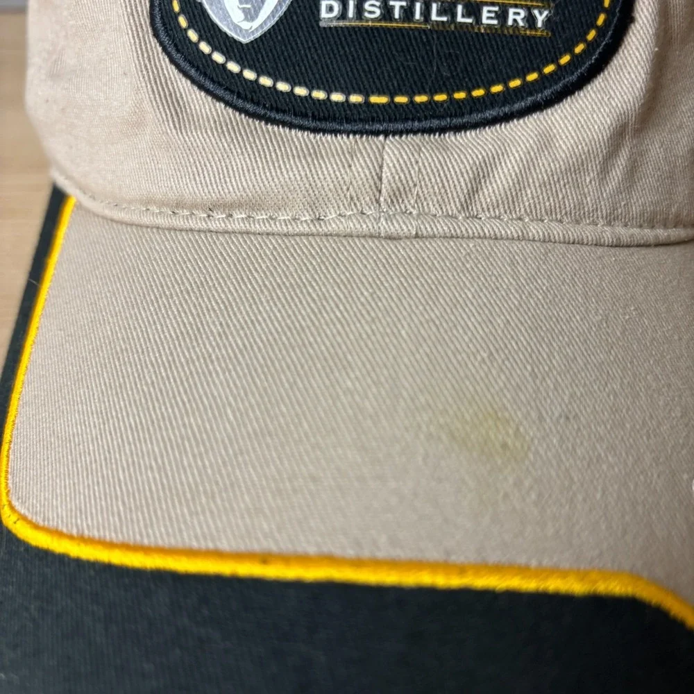 Panther Distillery Hat Cap Strap Back Brown Adjustable
